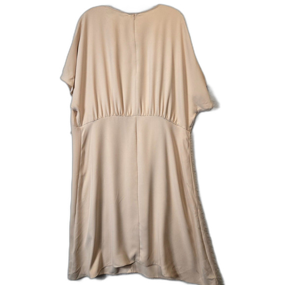 Trina Turk Womens Belted Minimalist Midi Event Work Dress Sz XL Flowy Preppy - Picture 9 of 12